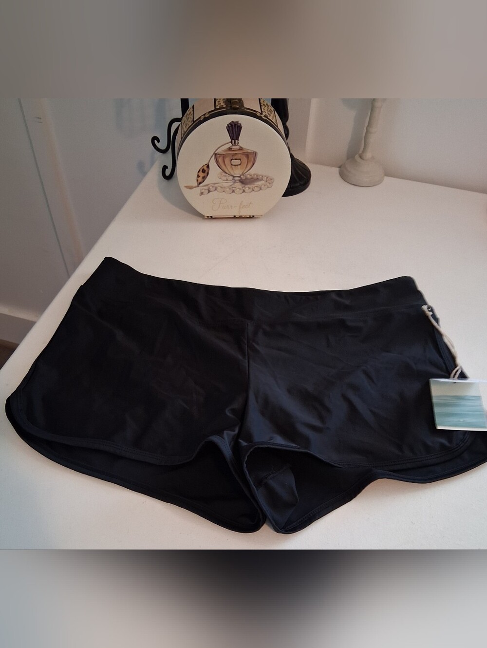 Carve Designs Women’s Black Swim Shorts XL NWT